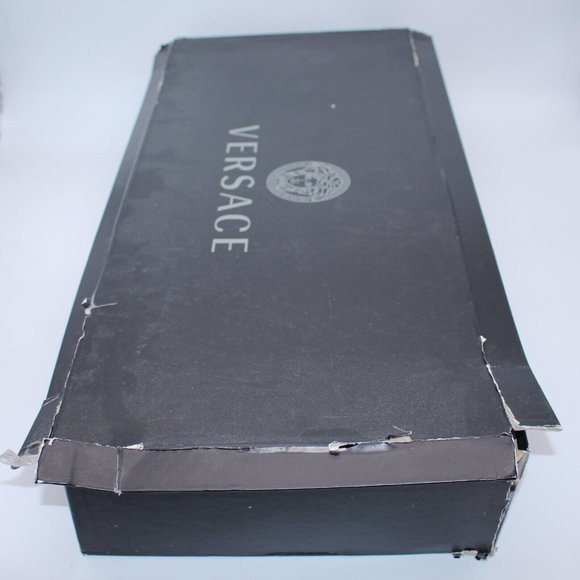 VERSACE OVER-THE-KNEE BLACK LEATHER HORSE RIDING STYLE Boots w/HIGH HEELS 35 - 5 - Picture 7 of 7